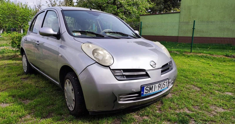 Nissan Micra cena 7800 przebieg: 170721, rok produkcji 2006 z Złotów małe 79